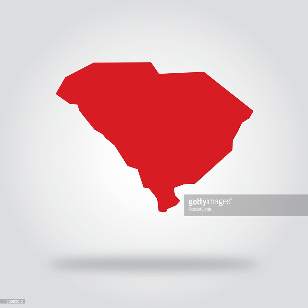 1024x1024 South Carolina Flag Vector Group With Items