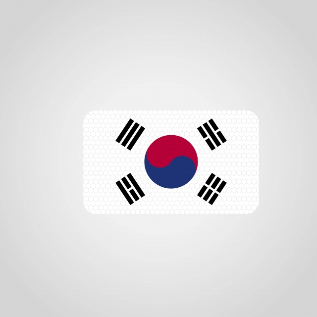 640x640 South Korea Flag Vector, August Png And Vector