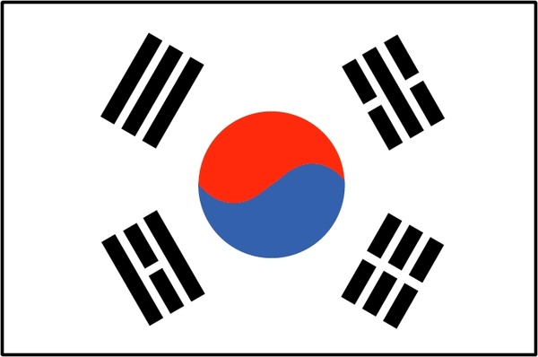 600x398 South Korea Free Vector In Encapsulated Postscript