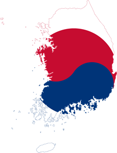 230x300 Korea Flag Logo Vector