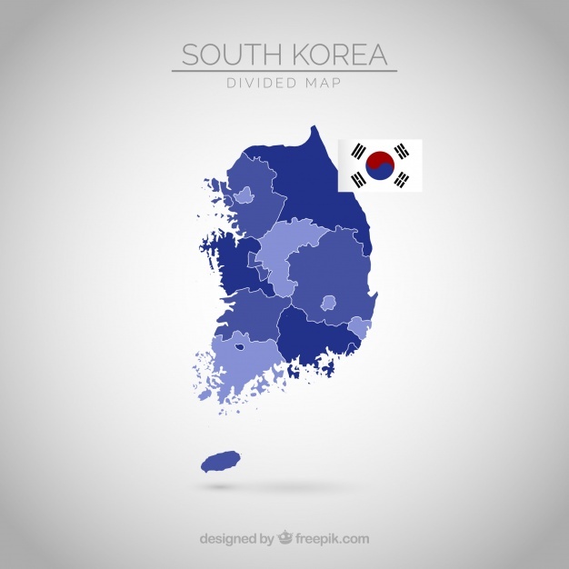 626x626 South Korea Map Vectors, Photos And Free Download