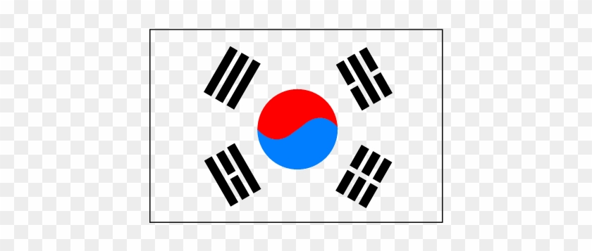 840x357 Flag Of South Korea Vector