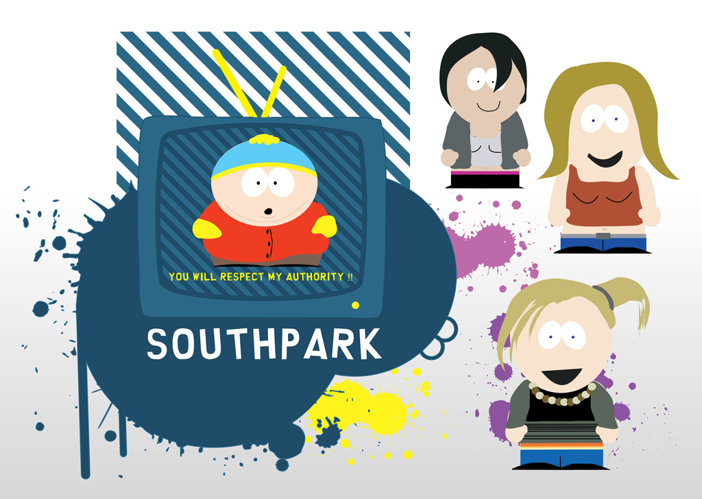 1024x728 South Park Vectors Vector Art Graphics