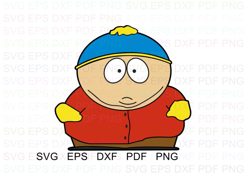 794x569 Southpark Vector Clipart Dxf Pdf Png Etsy