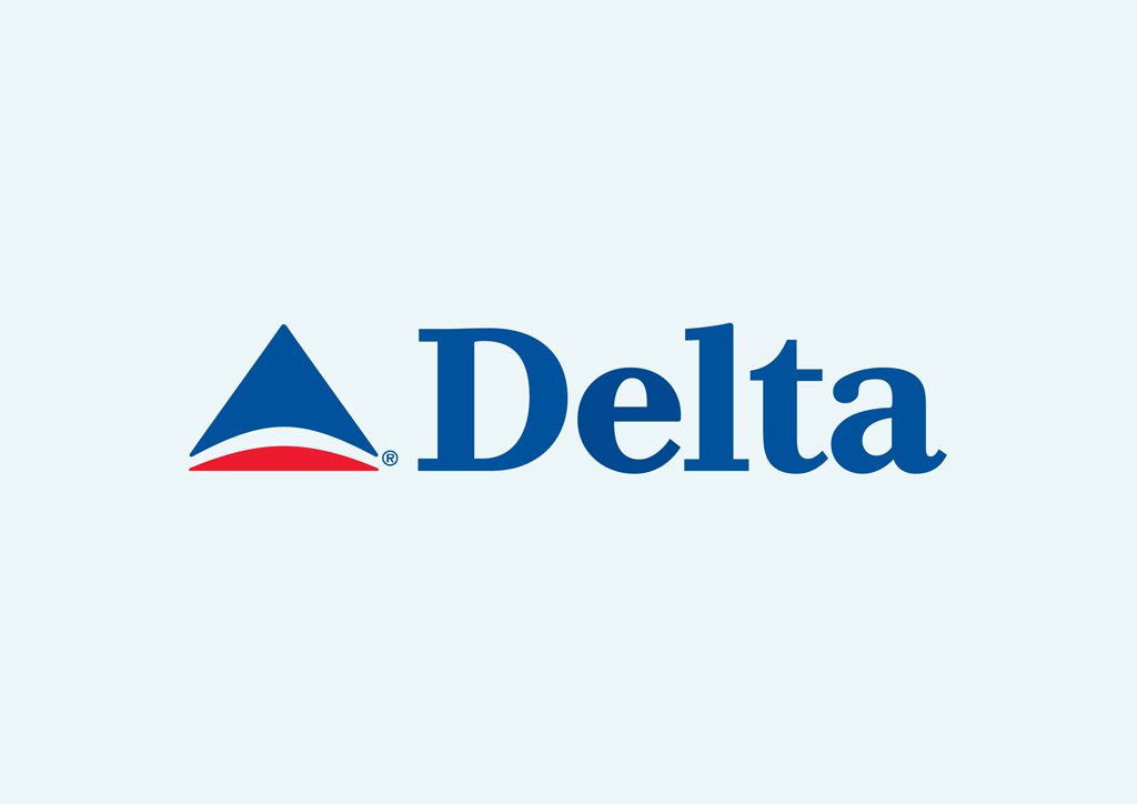 Delta Air Lines Vector Logo Vector Art Graphics 1024x724 Delta Air Lines Vector Logo Vector Art Graphics