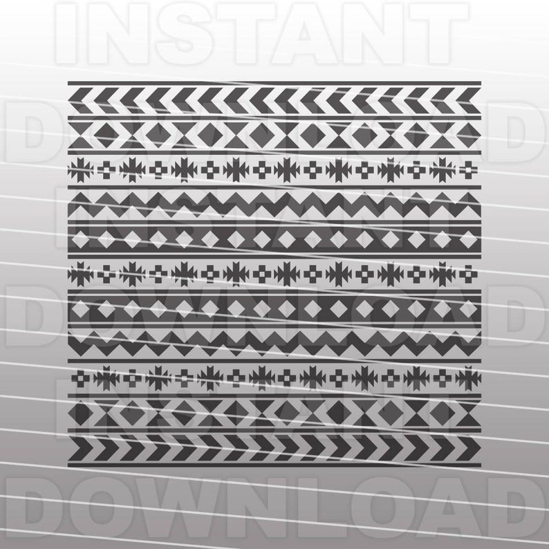 794x794 Southwest Pattern Fileindian Pattern Svgaztec Pattern Etsy