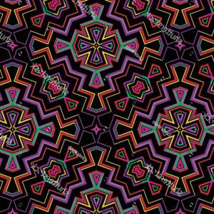 300x300 Bright Southwestern Vector Background Tile Repeat Catchsplace