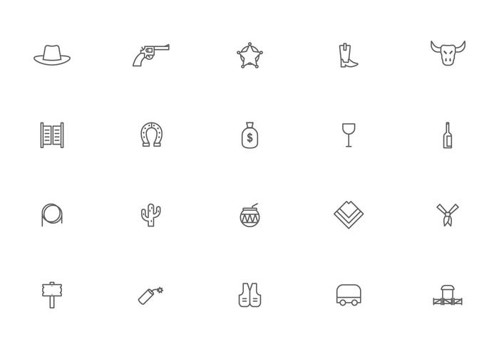 Southwest Cowboy And Gaucho Vectors 700x490 Southwest Cowboy And Gaucho Vectors