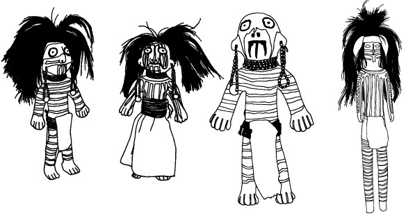 Southwest Native American Figurine Dolls 584x311 Southwest Native American Figurine Dolls