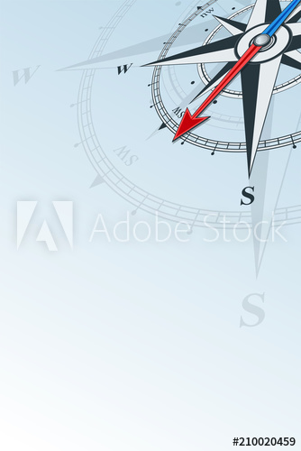 Compass Southwest Background Vector Illustration Arrow Points 334x500 Compass Southwest Background Vector Illustration Arrow Points