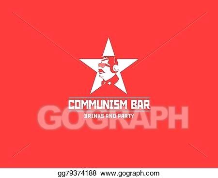 450x367 Stock Illustration Communism Style Logo Restaurant Bar Design