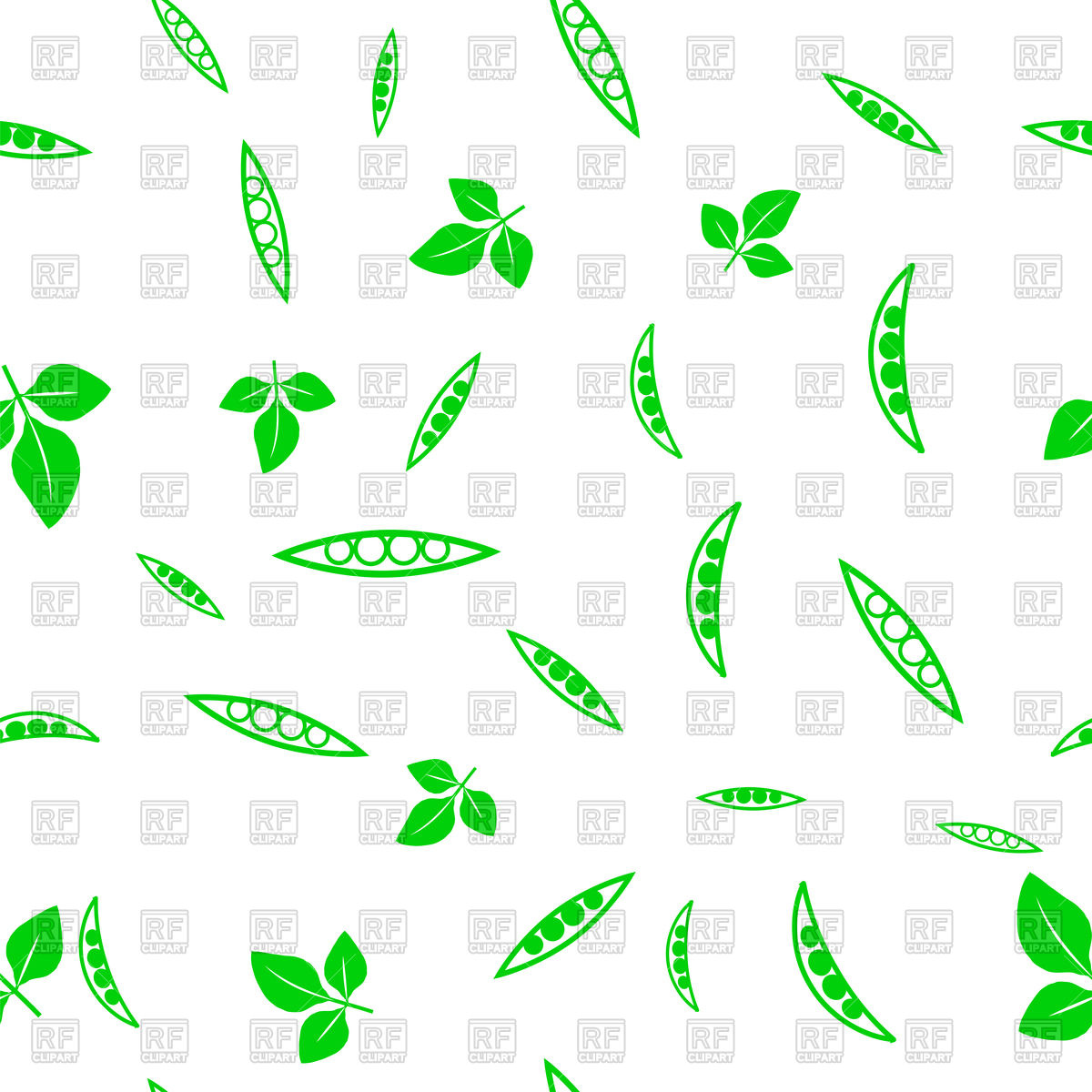 1200x1200 Green Soybeans Isolated On White Background Vector Image