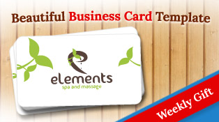 Free Beautiful Business Card Template For Spa Massage Company 314x175 Free Beautiful Business Card Template For Spa Massage Company