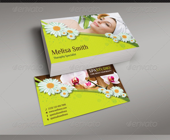 Best Beauty Salon And Spa Business Cards 590x484 Best Beauty Salon And Spa Business Cards