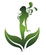 198x235 Green Shape Of Beautiful Woman Icon Cosmetic And Spa Vector Art