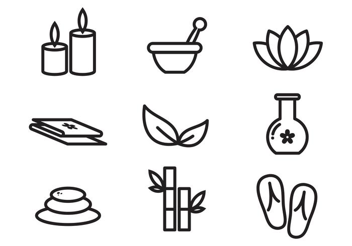 700x490 Free Spa Vector Icon Stock Images