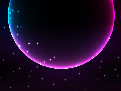 Glowing Vector Space Background 400x300 Glowing Vector Space Background