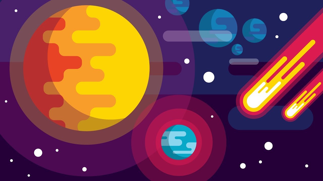How To Draw A Space Background 1280x720 How To Draw A Space Background