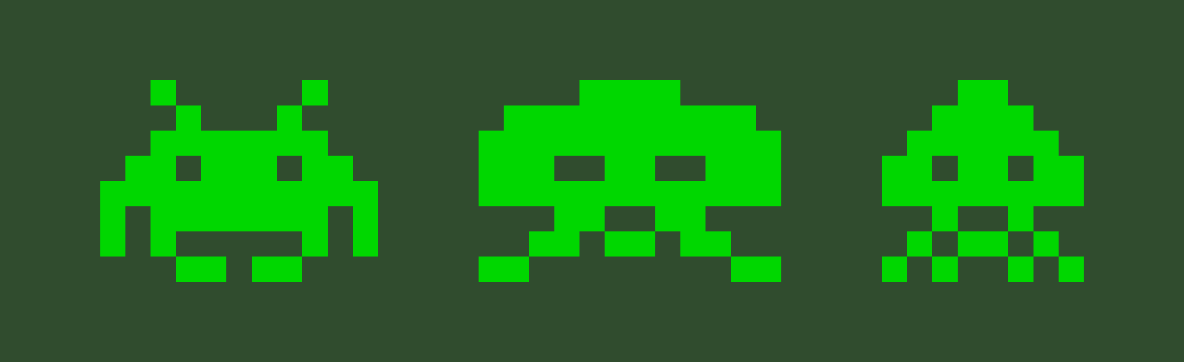 2400x734 Space Invaders Clipart Free Cliparts Download Images