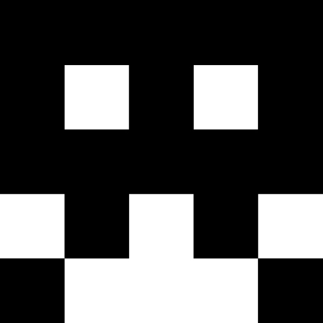 640x640 Space Invaders Vector Symbol