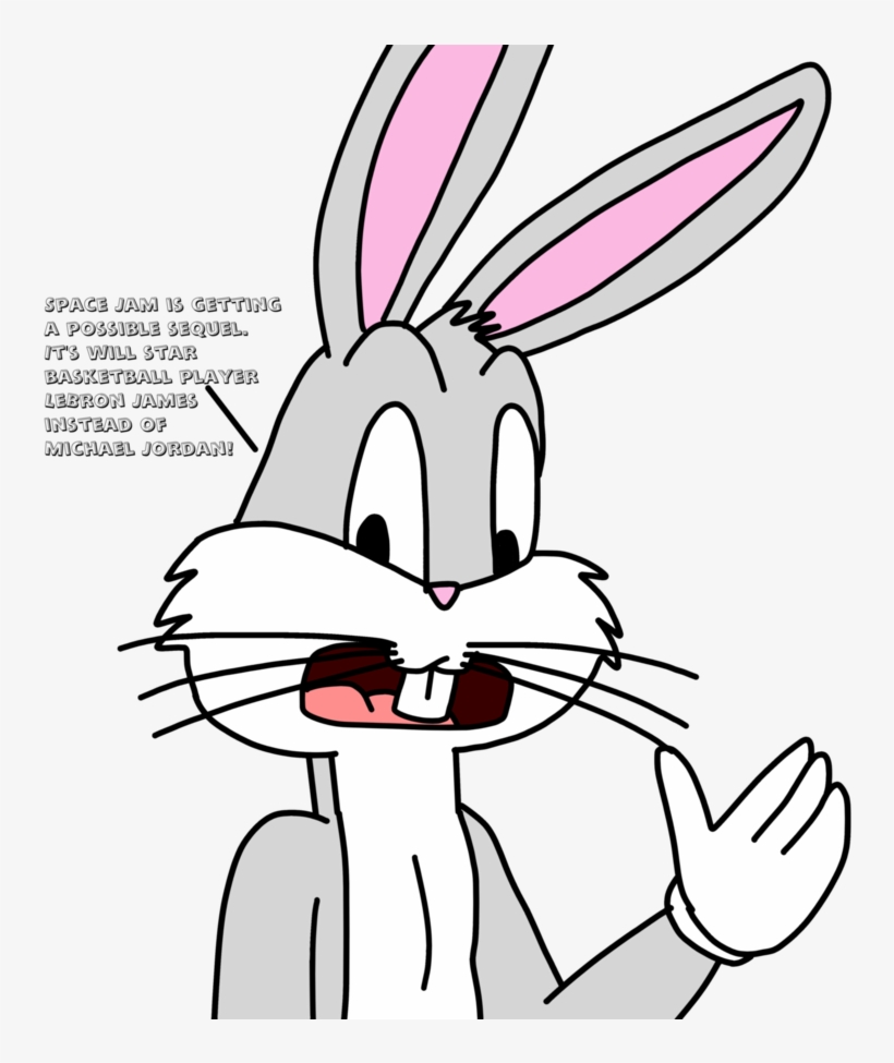 820x975 Vector Freeuse Bugs Bunny Talks About Space Jam Sequel