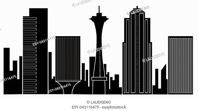 Silhouette Seattle Skyline Stock Photos And Images Age Fotostock 640x360 Silhouette Seattle Skyline Stock Photos And Images Age Fotostock