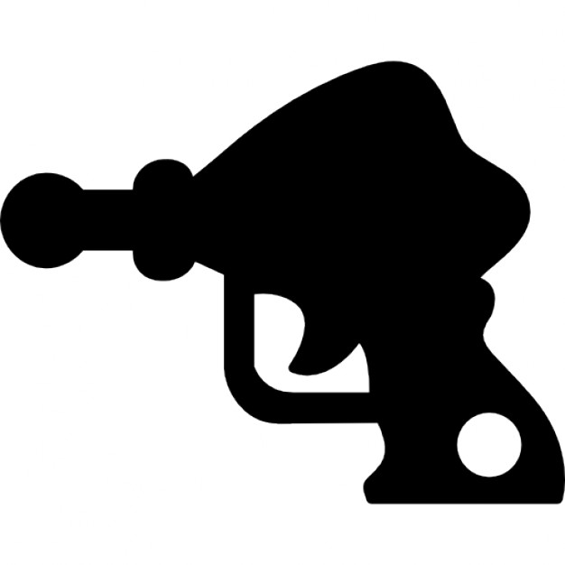Space Gun Silhouette 626x626 Space Gun Silhouette