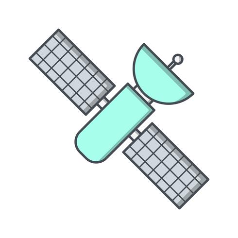 490x490 Space Station Vector Icon