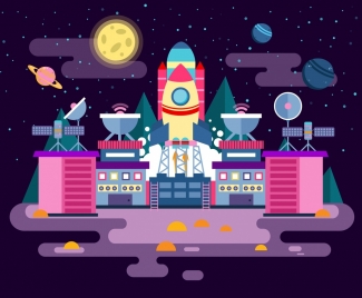 325x268 Space Station Vectors Stock For Free Download