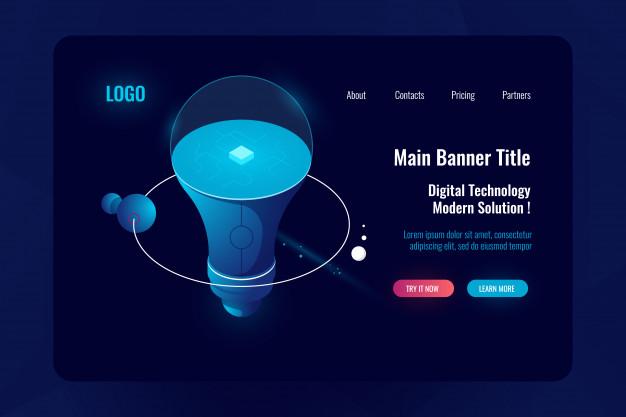 626x417 Innovative Technology Concept, Light Bulb, Orbital Space Station