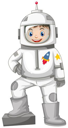260x490 Happy Boy In Spacesuit
