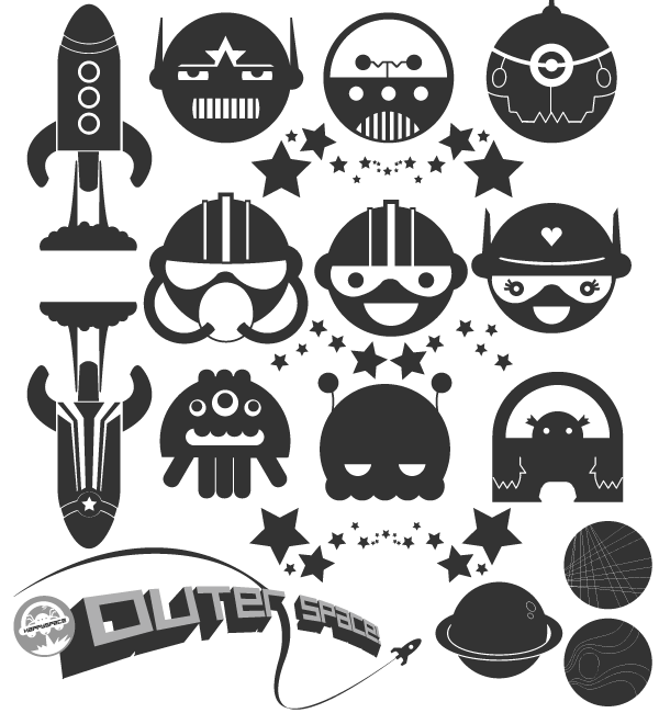 600x650 Free Free Space Vector Pack Files, Vectors Graphics