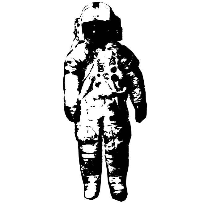 660x660 Astronaut Vector Clip Art