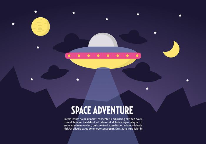 700x490 Spaceship Free Vector Art