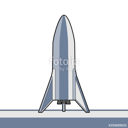 500x500 Falcon Spacex Isolated Shipped