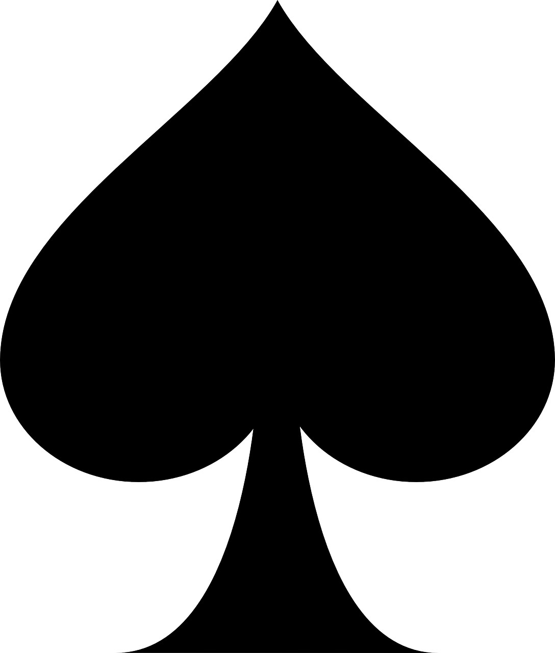 1088x1280 Poker, Spade Vector Free Vector, Icons