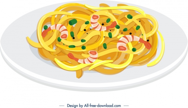 640x368 Spaghetti Free Vector Download