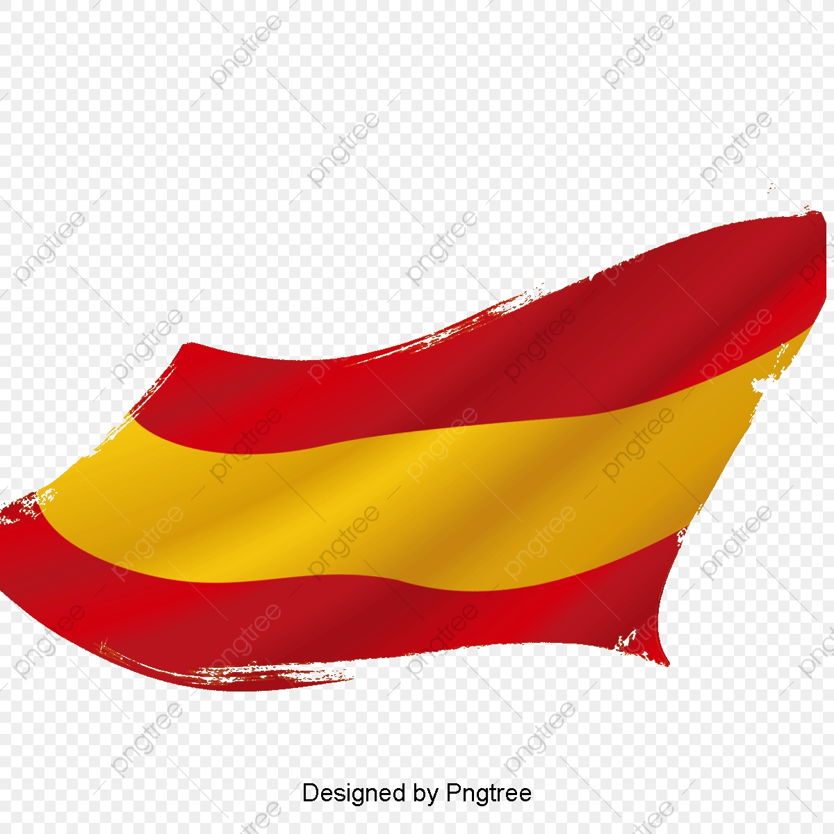 1200x1200 Spanish Flag Vector Material, Spain, Flag, Vector Material Png