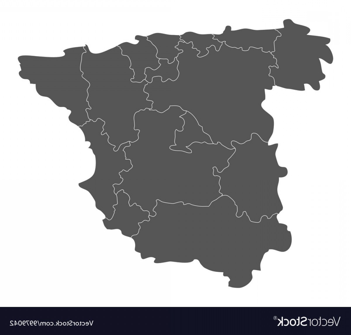 1200x1146 Map Of Spain With Regions Vector Hoodamathrun