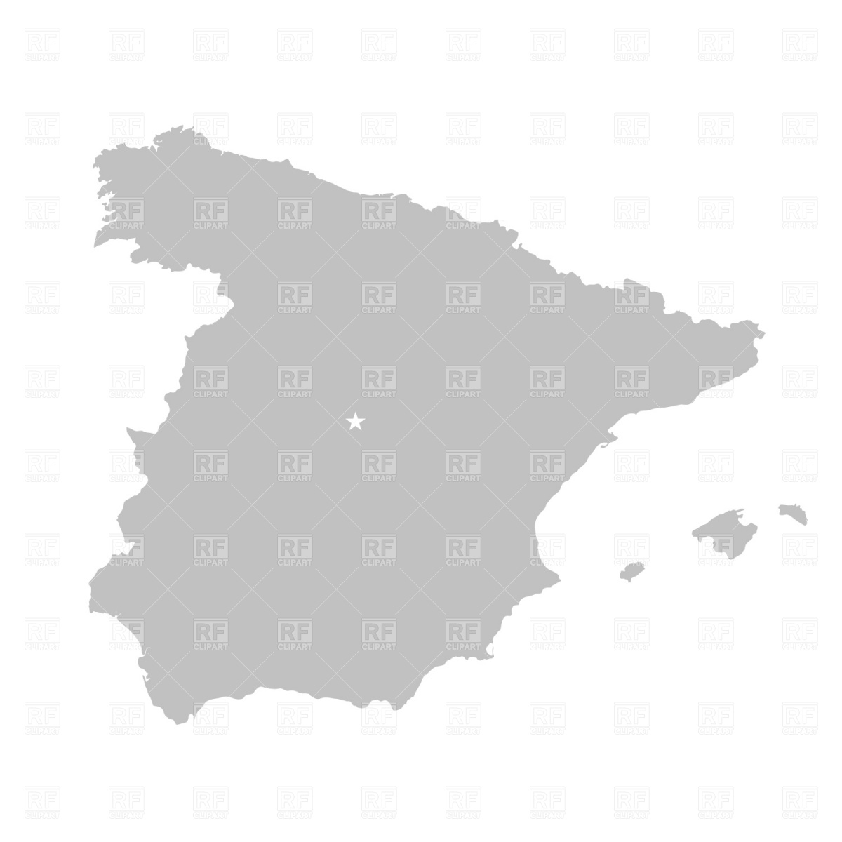 1200x1200 Spain Flag Vector Image Of Signs, Symbols, Maps Tumdee