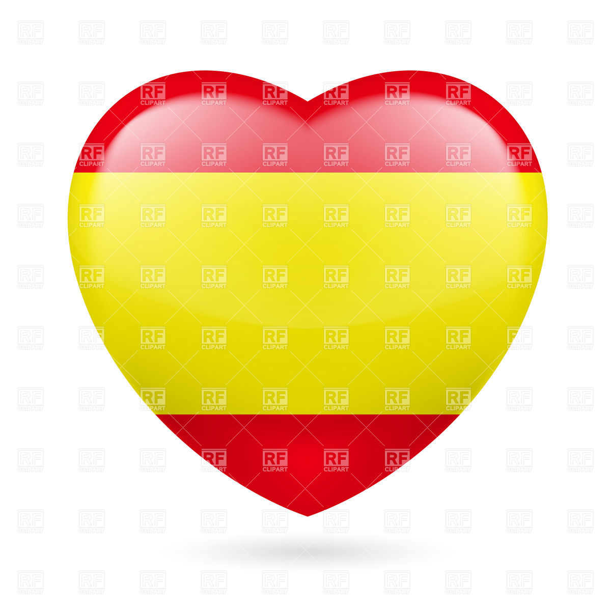 Heart With Spanish Flag Colors I Love Spain Vector Image Of Signs 1200x1200 Heart With Spanish Flag Colors I Love Spain Vector Image Of Signs