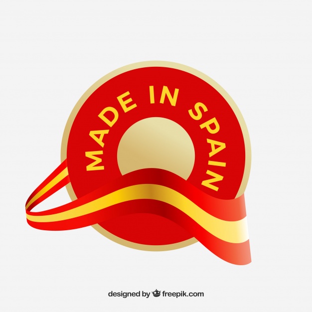 Made In Spain Label Vector Free Download 626x626 Made In Spain Label Vector Free Download