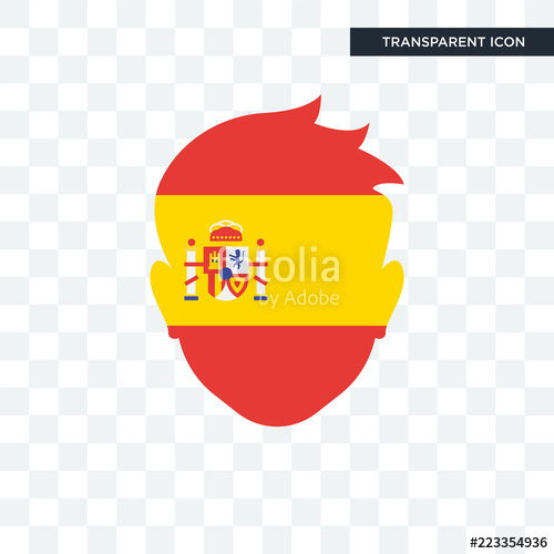 Spain Vector Icon Isolated On Transparent Background, Spain Logo 500x500 Spain Vector Icon Isolated On Transparent Background, Spain Logo