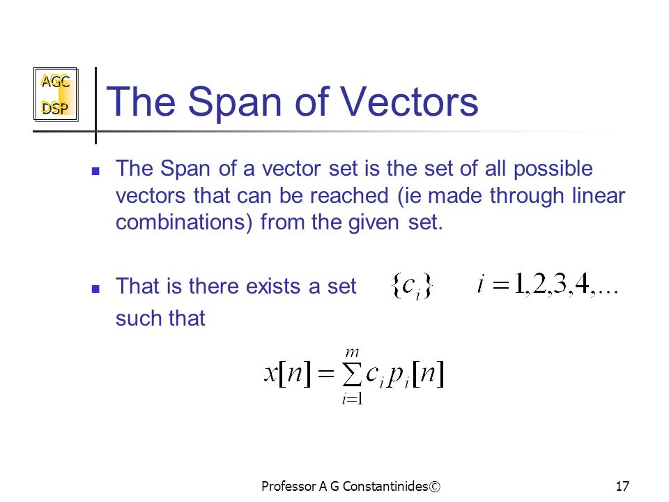 960x720 Agc Dsp Agc Dsp Professor A G Signal Spaces