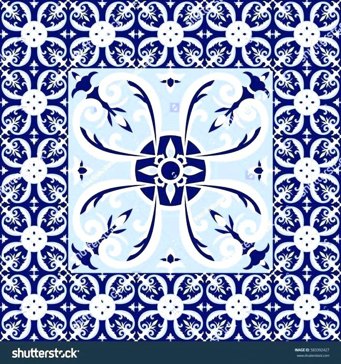 703x750 Blue Tile And White Tiles Floor Pattern Vector With Ceramic Big