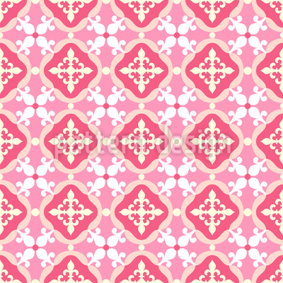 400x400 Spanish Tiles Vector Pattern