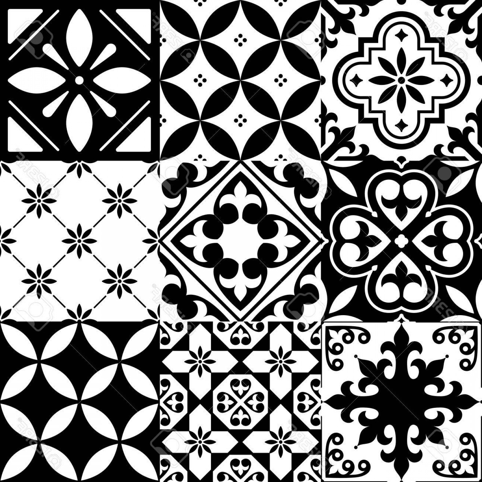 1560x1560 Tile Design Vectors Catamart