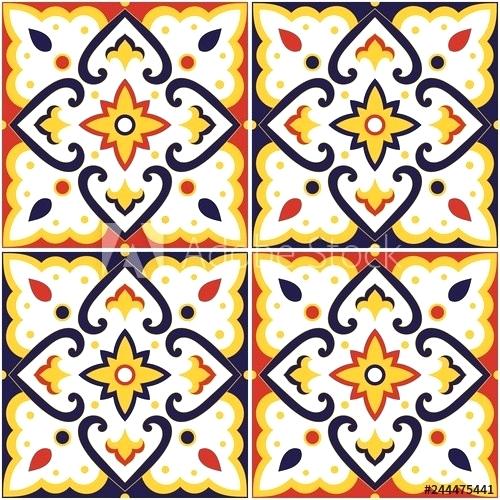 500x500 Vintage Spanish Tile Rhyderquinlan