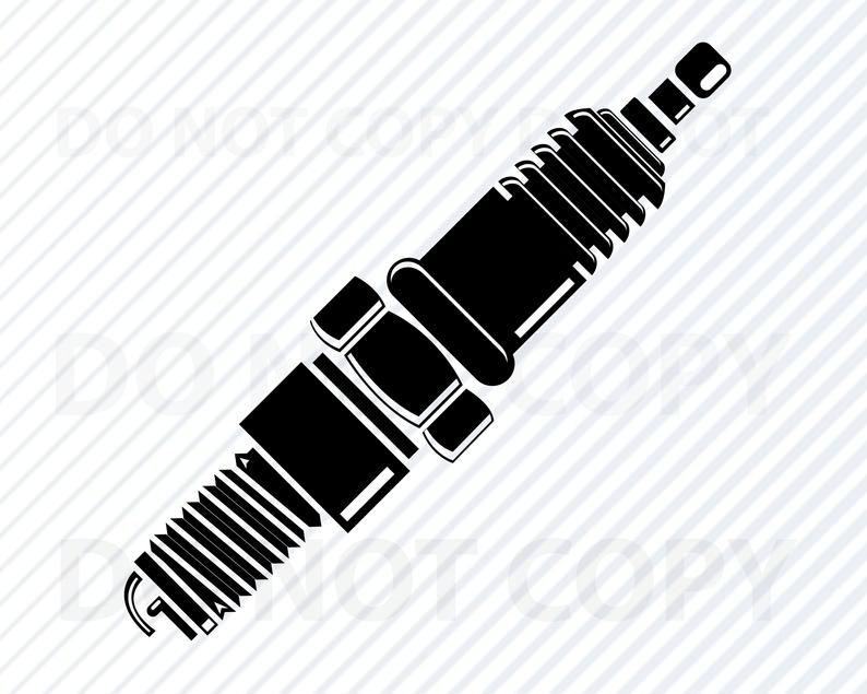 794x635 Spark Plug For Cricut Motor Parts Vector Images Etsy