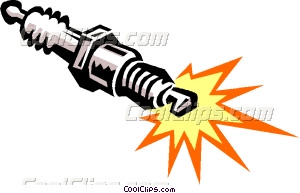 300x193 Spark Plug Vector Clip Art